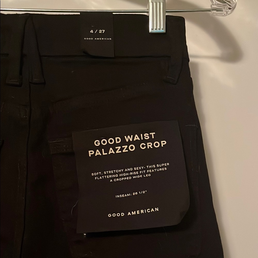 Good American Jet Black Trousers - Picture 5 of 5
